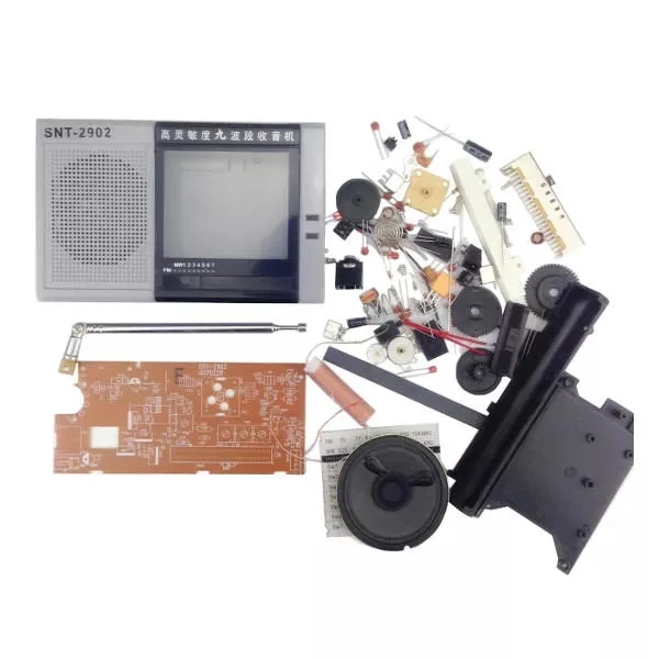 DIY EDT-2902 широкодиапазонный радиоприемник комплект FM MW SW1-7 амплитудная модуляция 9