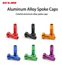 10 шт Разноцветные, алюминиевые сплав, покрытый оксидной пленкой сертификация набор велосипедного колесного ниппели спицы 14 мм горный велосипед Велоспорт седло велосипеда спицы соски для велосипедного колеса