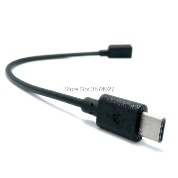 Переходник с USB 3 1 типа C папа на Micro мама 20 см | Электроника