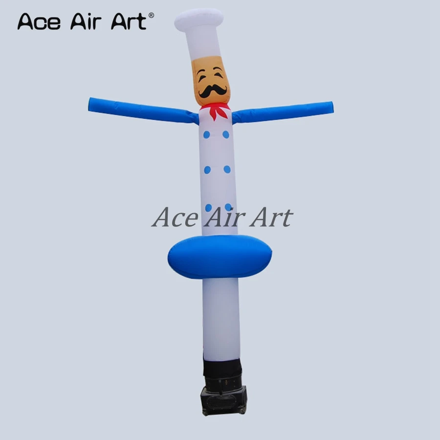 

Advertising Inflatable Restaurant Item Waving Cook Man Air Dancer for Shop Sale