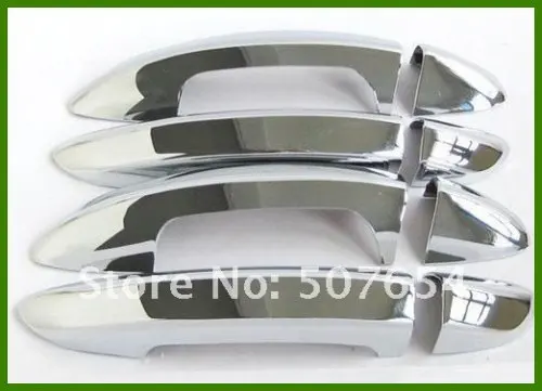 Бесплатная доставка! Крышка для украшения ручки двери из АБС пластика 8 шт. + 4 чаша