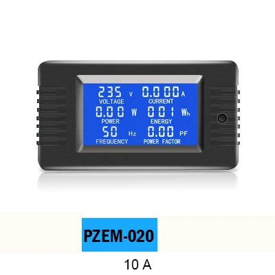 DC 80~ 260VAC 0-10A/0-100A ЖК-дисплей цифровой Ток Напряжение Мощность счетчик энергии мультиметр Амперметр Вольтметр
