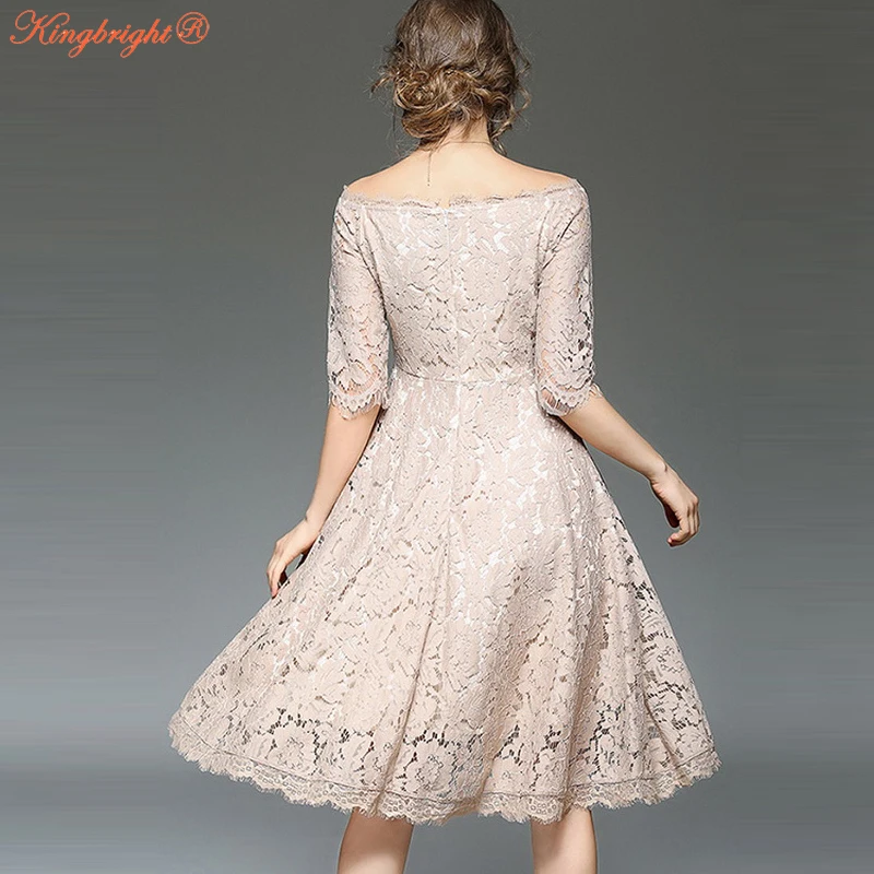 Черный хаки Цвет 2017 новая мода женская летняя обувь платье с рукавом 3/4