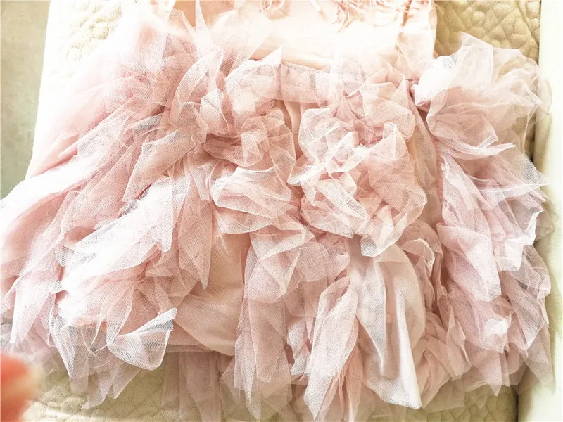Vestido/платья принцессы для девочек коллекция года, летнее плиссированное платье-пачка с бисером для тяжелой работы одежда для маленьких девочек одежда для малышей возрастом от 1 года до 7 лет, GDR612