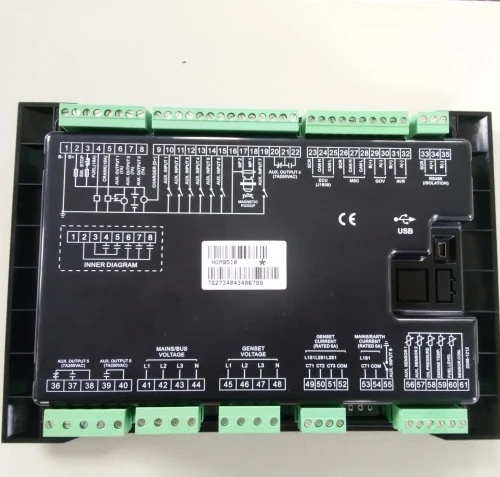 Оригинальный контроллер генератора HGM9510 генераторная установка параллельная (с