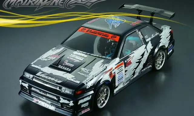 Масштаб 1/10 гоночный автомобиль на радиоуправлении Дрифтерный Nissan DR86 PC201202B 1 серпы