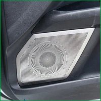 for ford mondeo fusion sedan 2013 2015 stainlsess steel interior door audio speaker cover sticker molding trim car styling