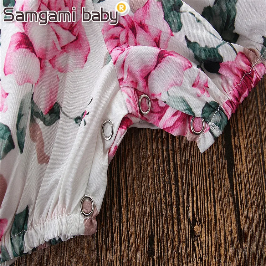 SAMGAMI/Летняя одежда для маленьких девочек реквизит фотосессии кружевной