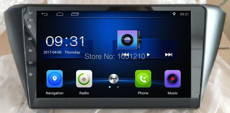 Мультимедийная система Ouchuangbo с радио и gps для Skoda Fabia 2015 2016 Поддержка android 8 1 9