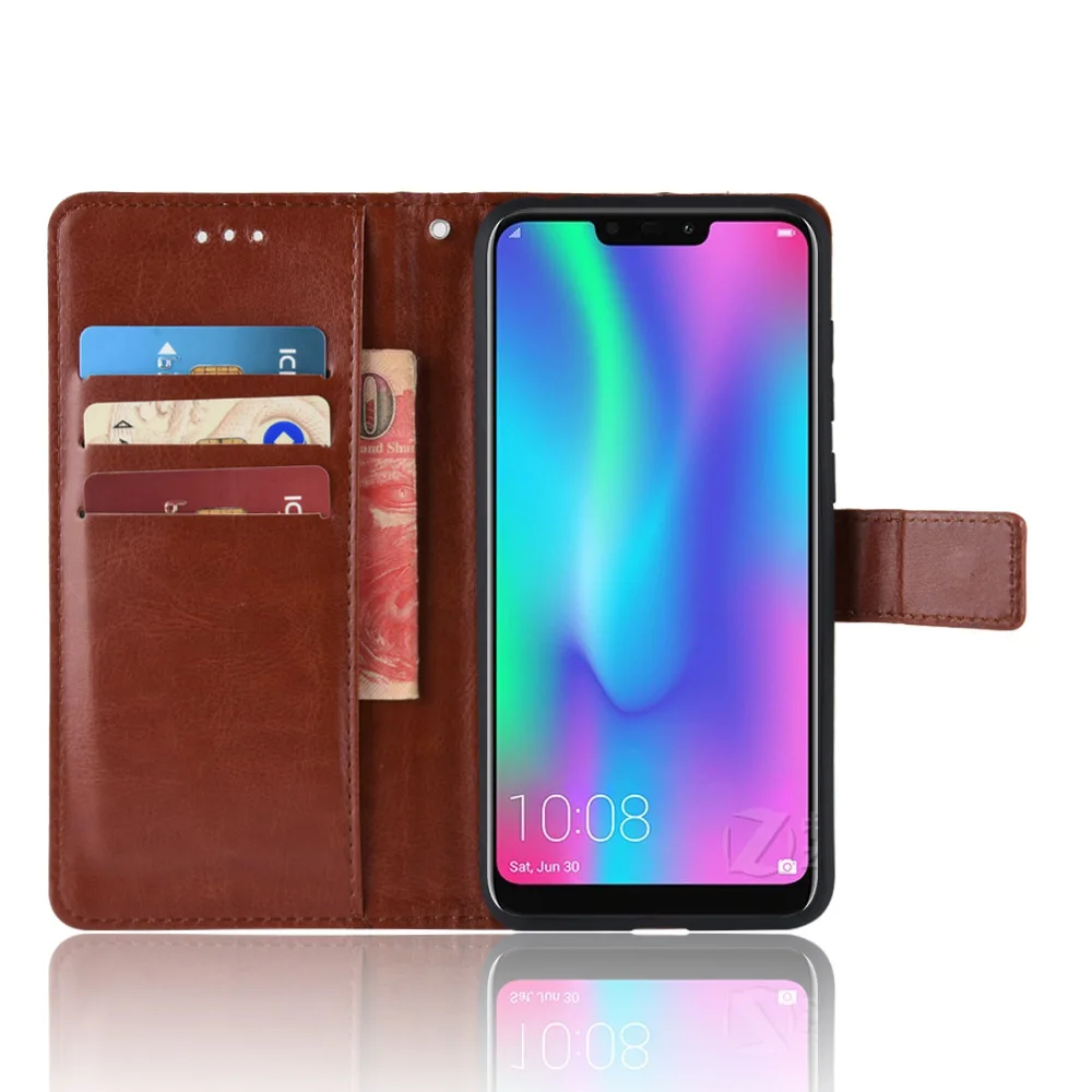 Чехол для Huawei Honor 8C Honor8C BKK L21 откидной телефона из искусственной кожи HUAWEI 8 C