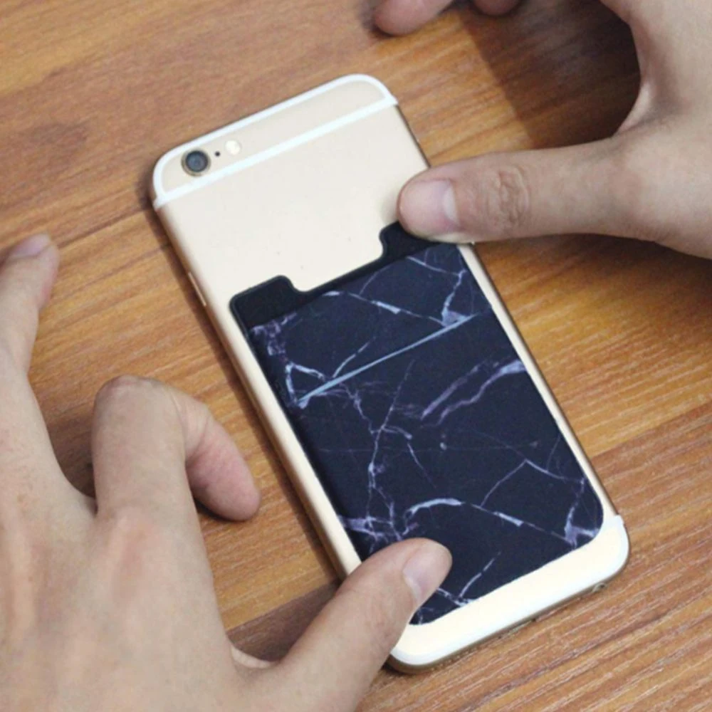 1 шт. держатель для кредитных карт с мраморным рисунком | Канцтовары офиса и дома