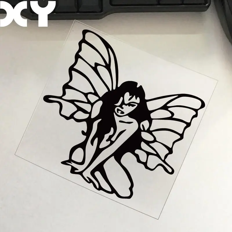 

Waterproof Car Sticker High Quality Decals Angel and devil Car styling Car Accessories Reflective Type car stickers