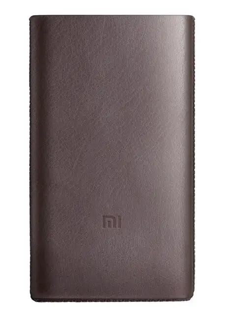 Xiaomi mi power Bank Pro 10000 мАч чехол mi power bank Pro 10000 чехол из искусственной кожи защитный чехол(без power bank