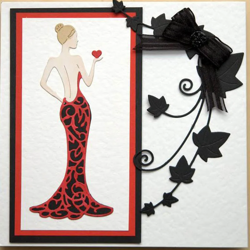 Милые животные милые девушки углеродистая сталь режущие штампы для DIY креативные