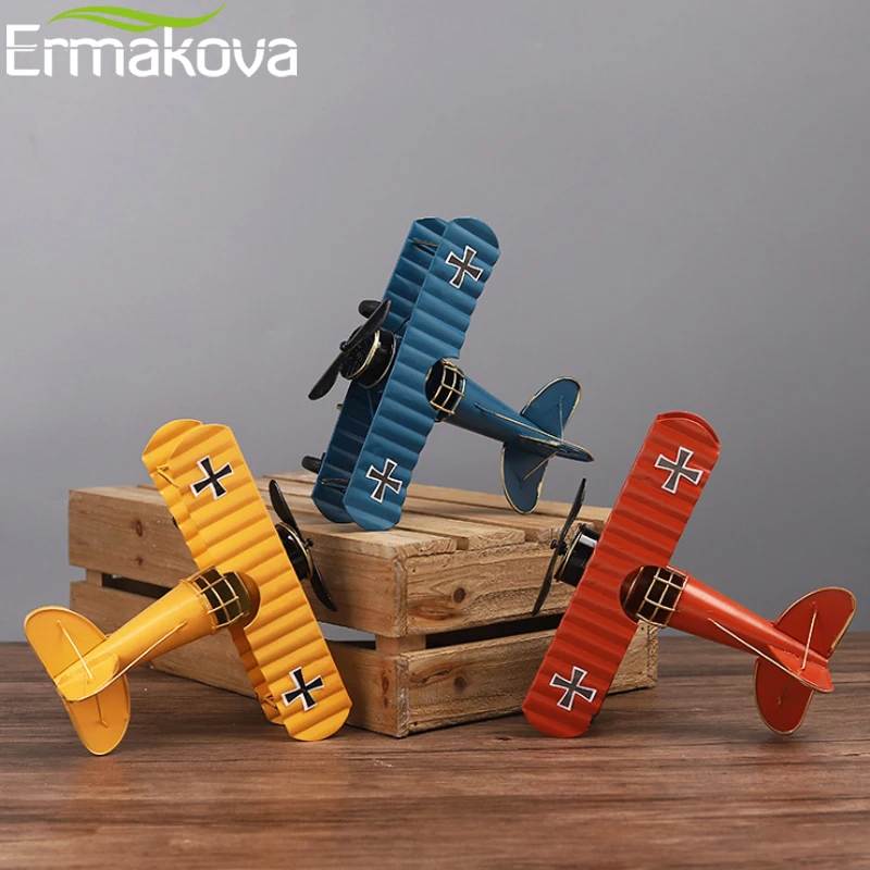 ERMAKOVA Металл ручной работы Ремесла модели самолета самолетостроение модель