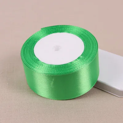 Fruit green 25Yards/22Meters/Roll 6mm~50mm Width Polyester Ribbons Cake Gift Box Wrap Ribbon Accessories Handmade DIY Material | Дом и сад