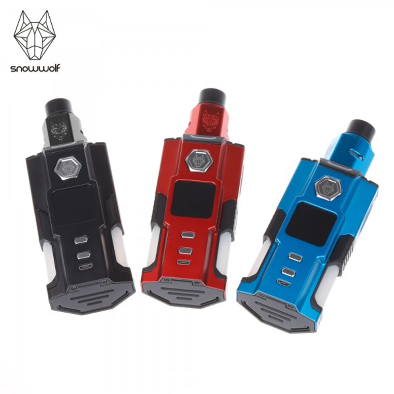 Оригинальные электронные сигареты Snowwolf squonk Vfeng комплект Squonk поле Mod RDA Vape