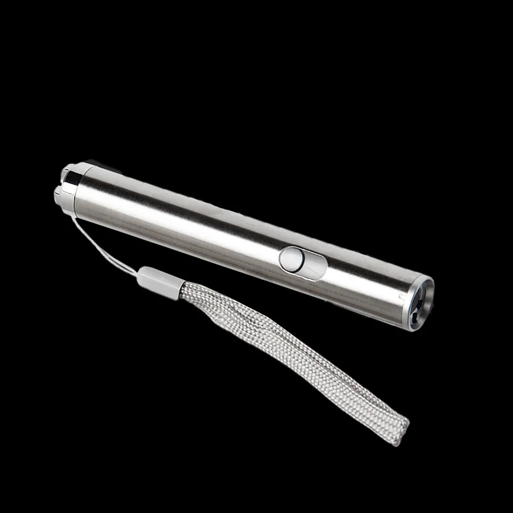 Светодиодный фонарик водонепроницаемый 3 режима мини 300 люмен 1xAA Аккумулятор для