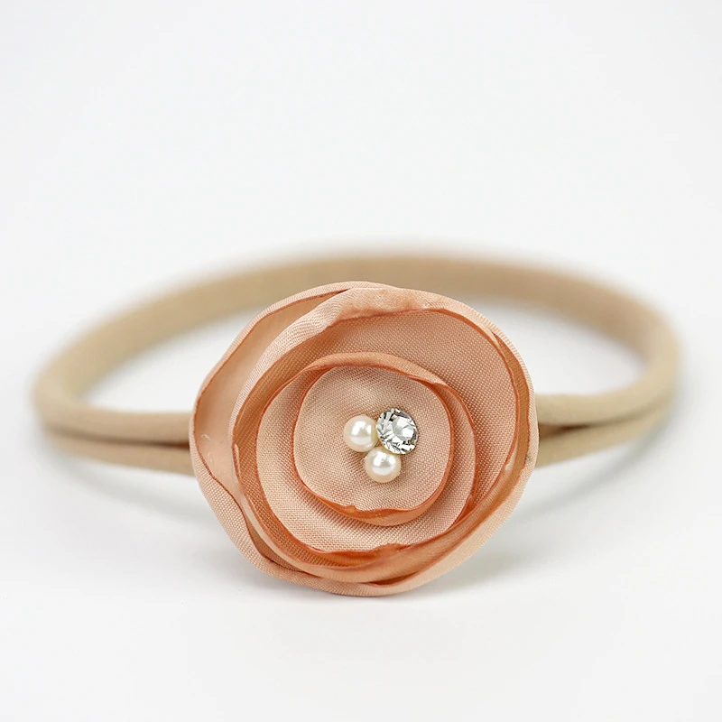 3 шт./компл. повязка на голову с искусственным жемчугом эластичная для девочек