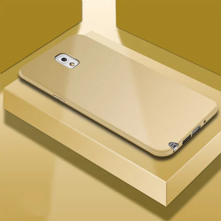 Мягкий силиконовый чехол для samsung Galaxy Note 3, Матовый ТПУ тонкий защитный чехол s для Galaxy Note3 N9008v, чехол - Цвет: Золотой