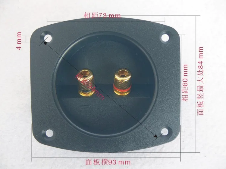 Аксессуары для динамиков клеммный соединитель аудио частей бесплатная доставка