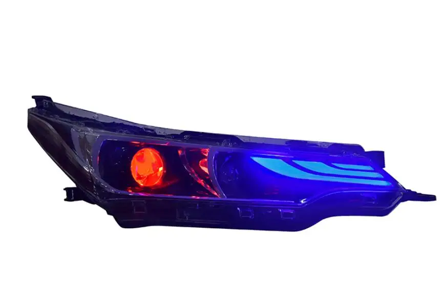 Corolla фара, HID xenon, автомобиль Стайлинг для corolla бампер лампы, дополнительно сглаз, auris, пик, altis налобный фонарь