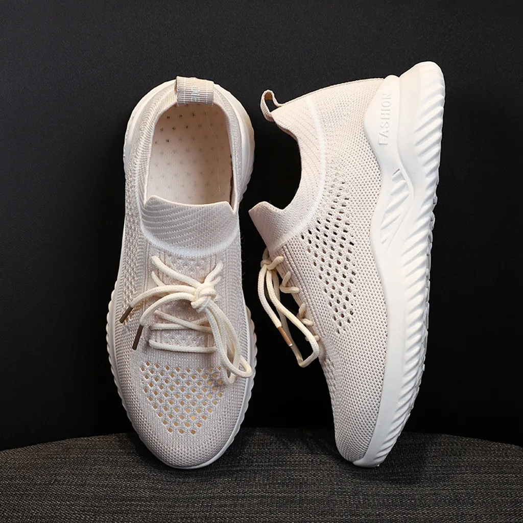 Chaussure Femme; женская дышащая обувь; Новинка года; сетчатые кроссовки с ремешком; женские кроссовки с перекрестной шнуровкой; Feminino