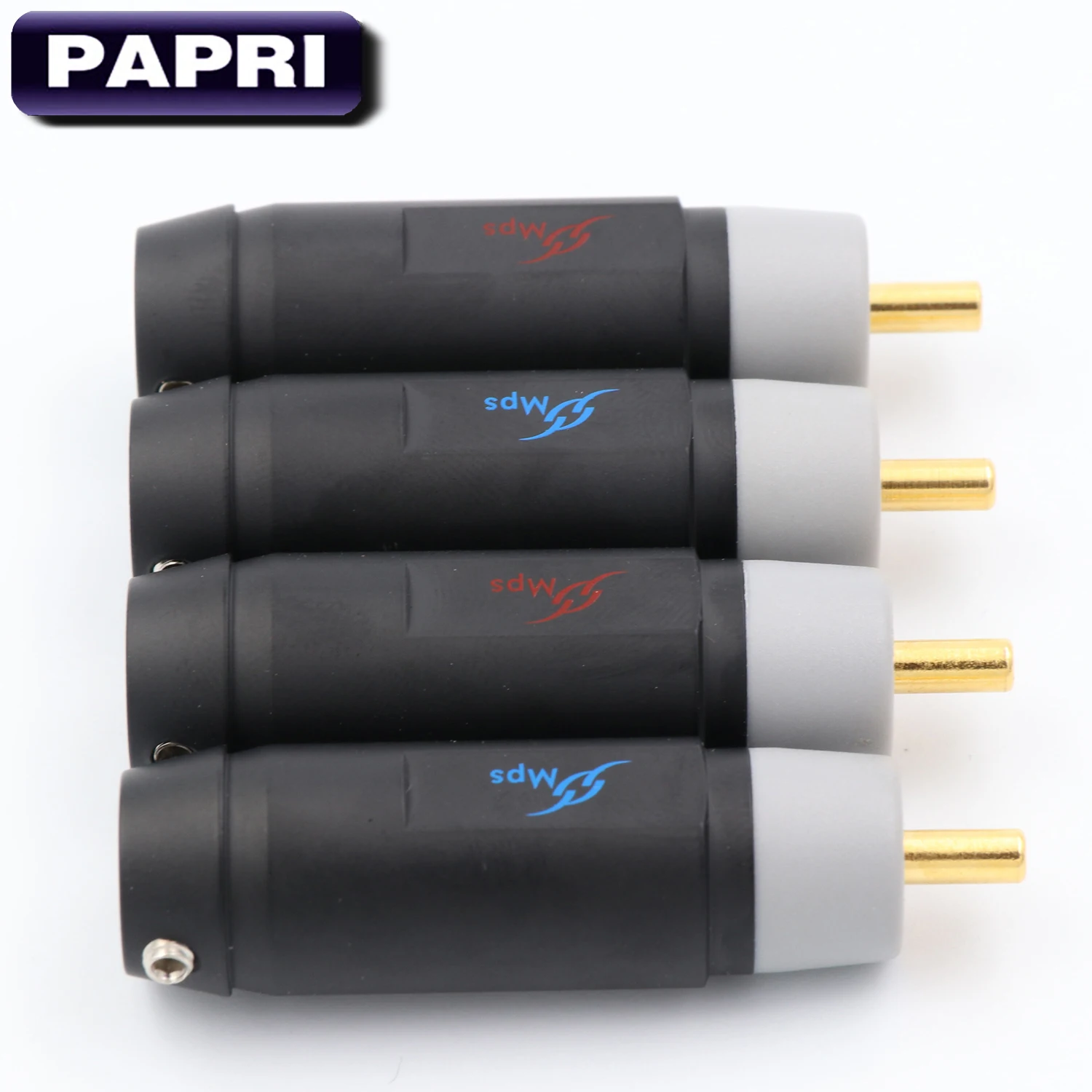 MPS Pioneer-8G/10G/8R/10R разъем HiFi RCA ремонтный штекер аудио разъем позолоченные Родиевые вилки для 8 мм/10 мм кабеля