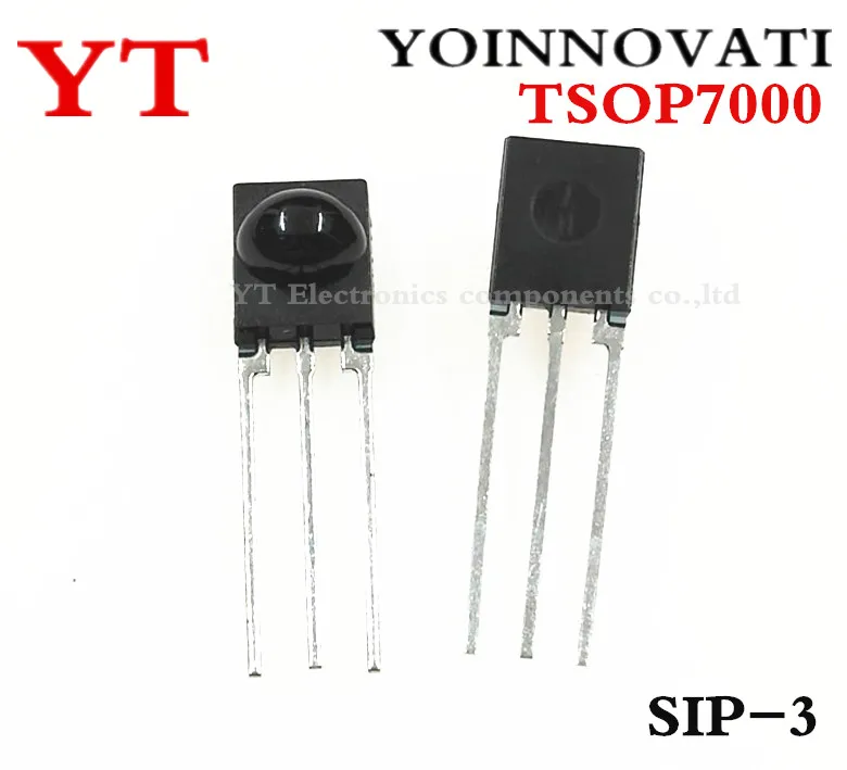 Приемник TSOP7000 10 шт./лот для высокой скорости передачи данных PCM при 455 кГц