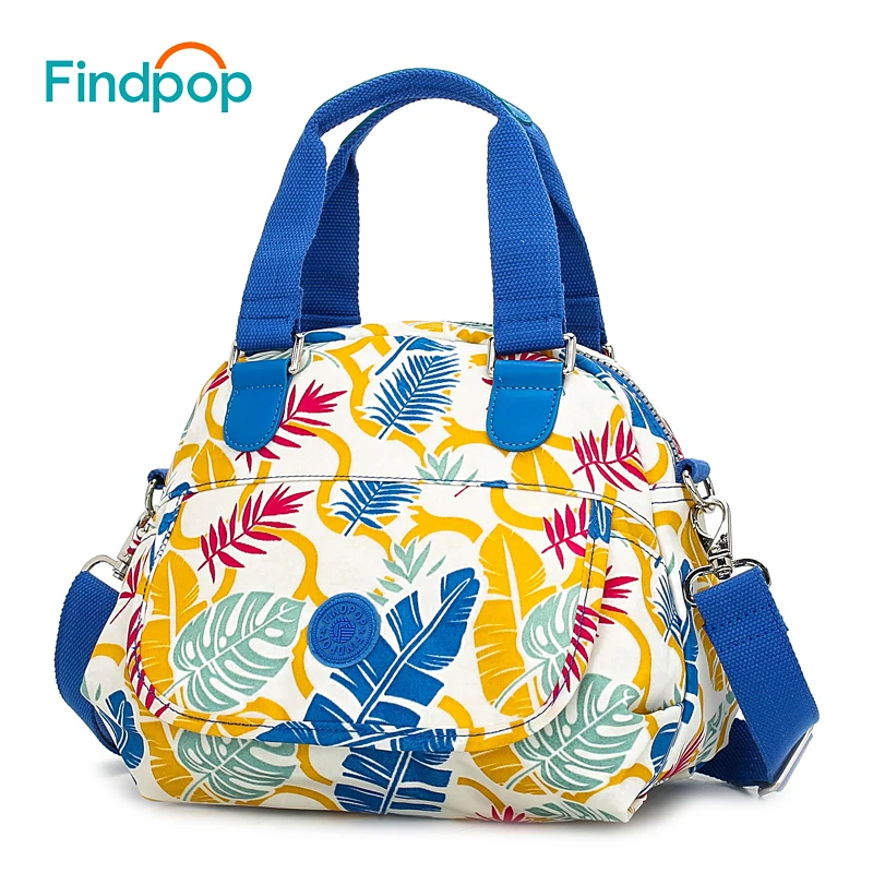 Сумка через плечо Findpop с цветочным принтом для женщин сумка на новинка 2018