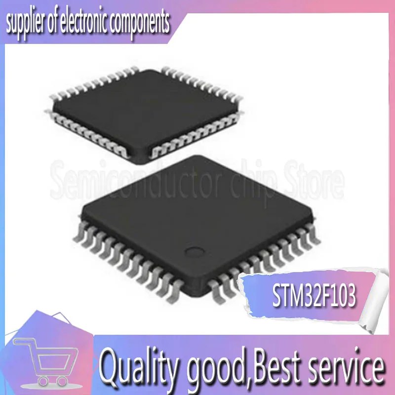 STM32F103 STM32F103C8T6 импортный LQFP48 оригинальная точка|Органайзеры для кабеля| |