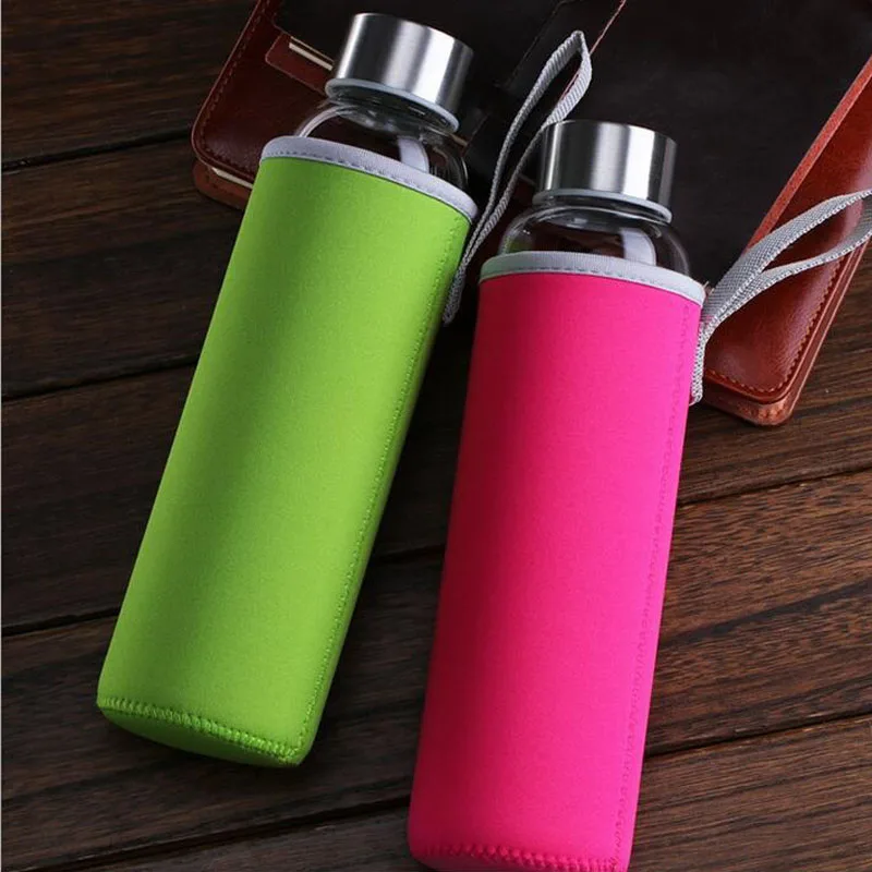 50 шт. термостойкая стеклянная бутылка для воды|glass water bottle|water bottlewater bottle lemon |