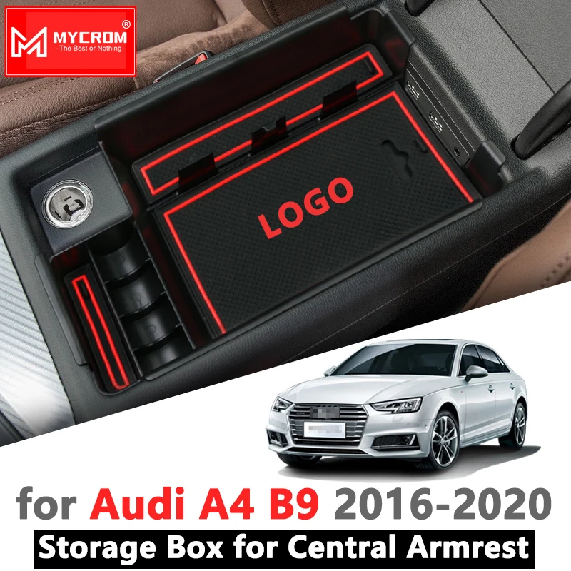 Подлокотник для хранения и поддержания порядка Audi A4 B9 2016 2017 2018 2019 2020 8W RS4 S4 S line RS 4