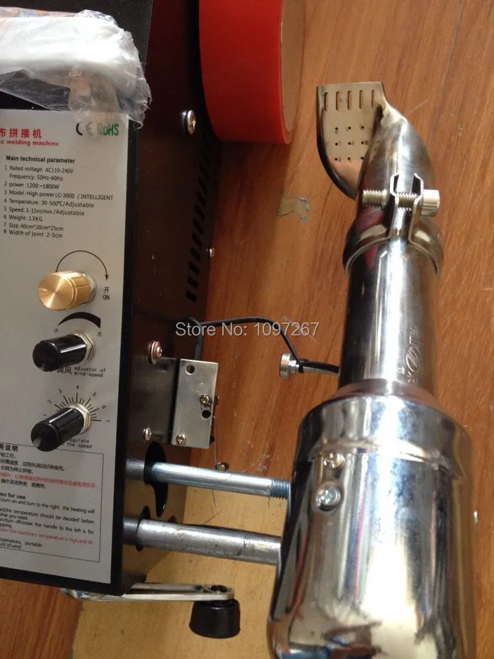 Автоматический аппарат для сварки горячим воздухом высококачественный