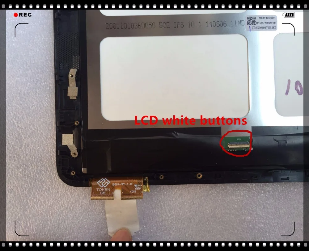 Multiple version 10 FOR PAVILION X2 10J 10-J 10K 10-K LCD Screen 10G07-FPC-1 Touch glass Digitizer Assembly replacement | Компьютеры и