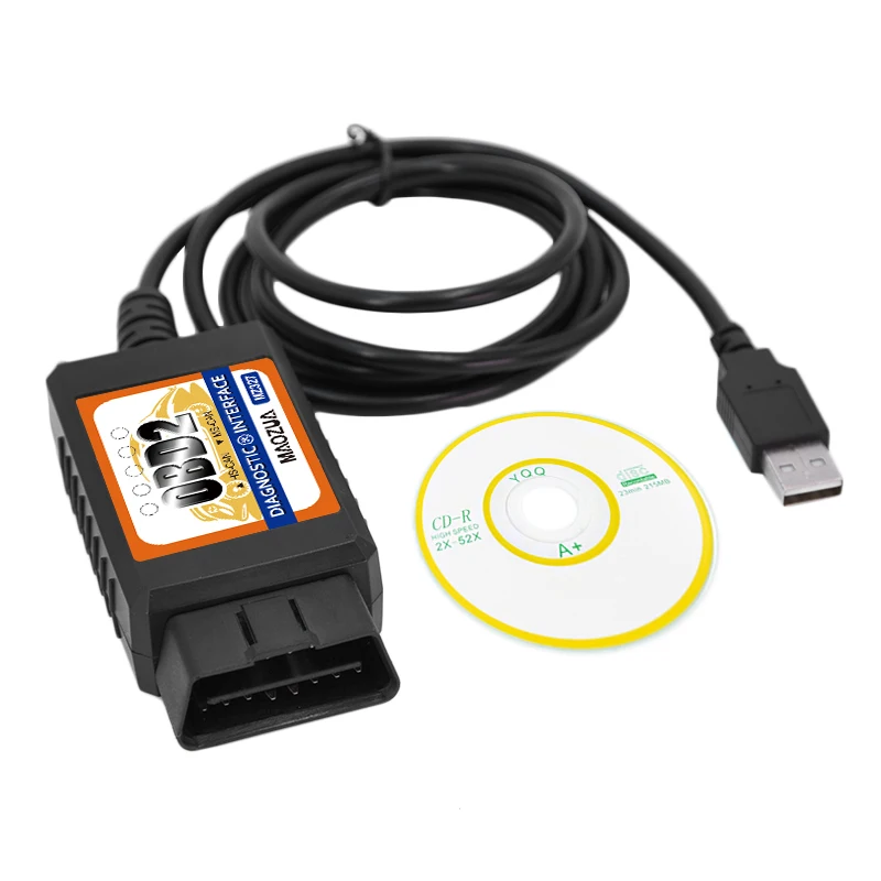 Диагностический сканер ELM327 V1.5 USB переключатель для FORD Open скрытый CAN /MS чипа Forscan
