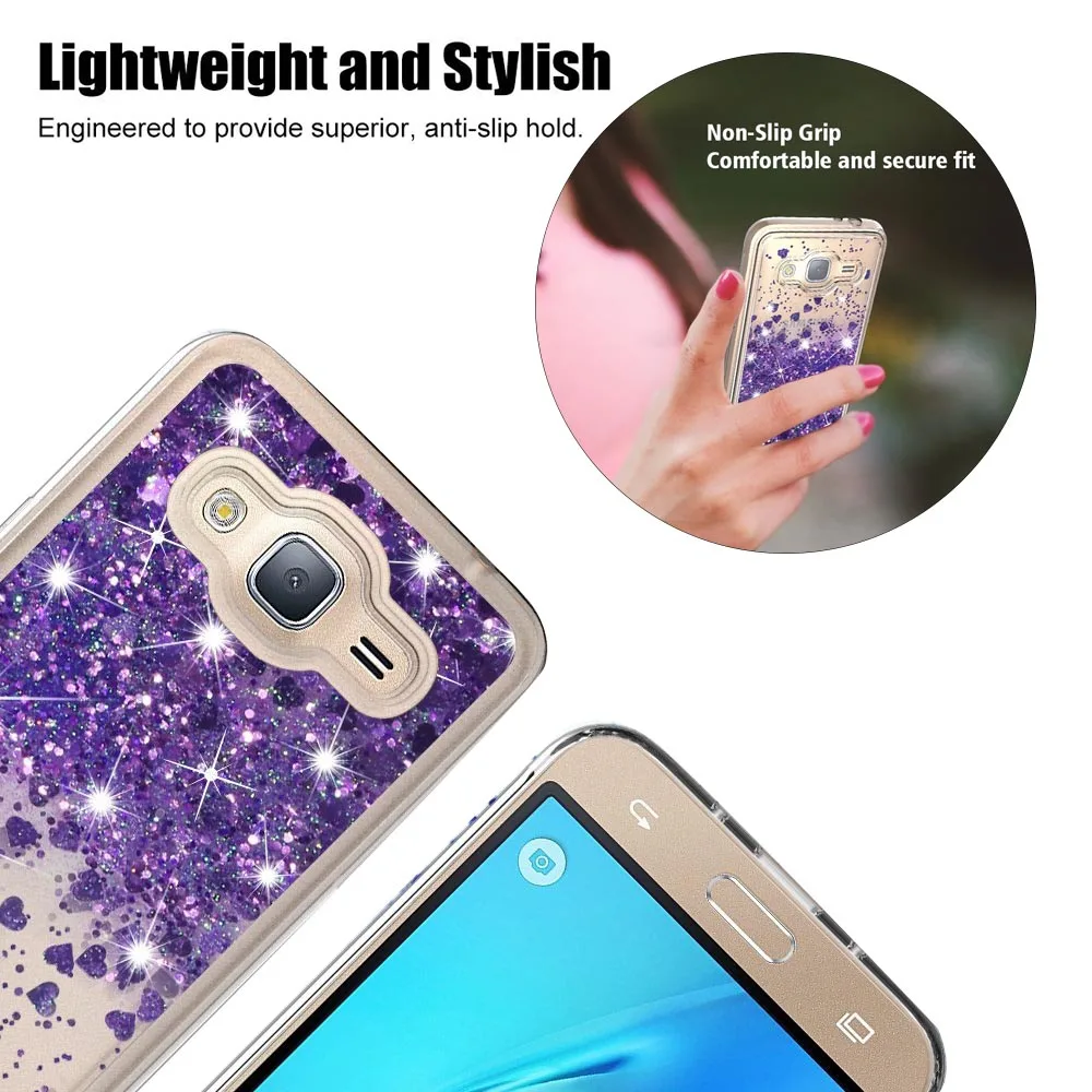 YIESOM роскошный жидкий Блестящий Мягкий ТПУ чехол для SAMSUNG GALAXY J3 J5 J7 2016 2017 J4 J6 2018 Prime
