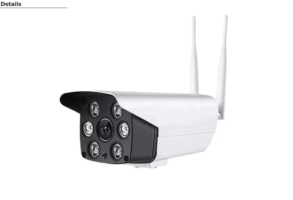 1080P красочное ночное видение Wi Fi IP камера двойной источник света plug and play 2 way аудио