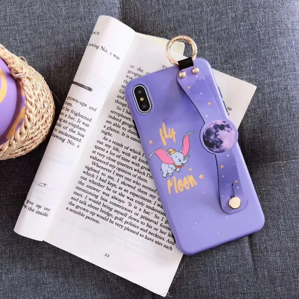 Новый браслет Dumbo icon используется на iPhone 6 plus 7 8 7plus8plus чехол для телефона xs xr xsmax