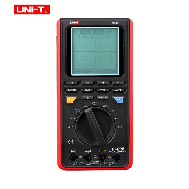 Цифровой мультиметр UNI T UT81C/UT81B мини осциллограф входной диод измеритель частоты