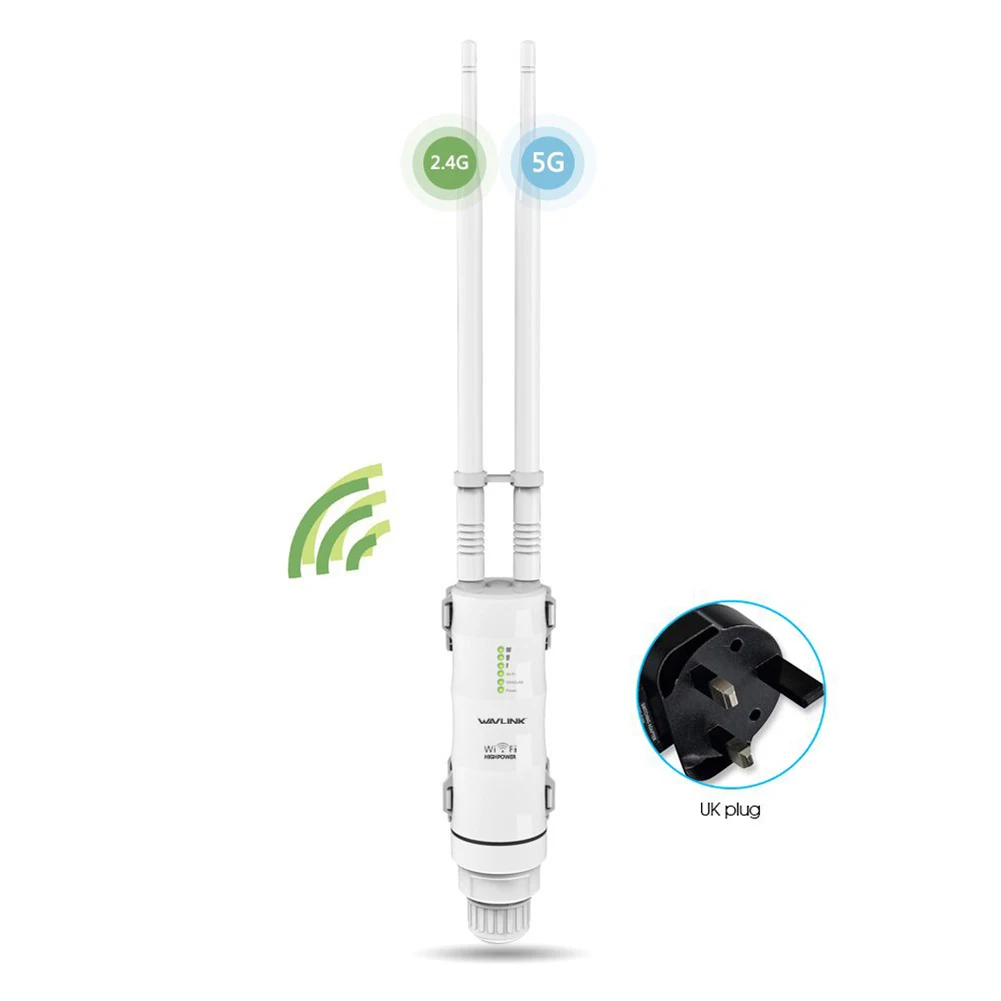 Высокая мощность открытый Всепогодный CPE/wifi удлинитель/точка доступа/маршрутизатор/WISP 2,4 ГГц 150 Мбит/с 5 ГГц 433 Мбит/с двойная антенна wifi маршрутизатор