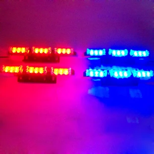 4 в 1 Автомобильный светодиодный стробоскоп автомобильный фонарик