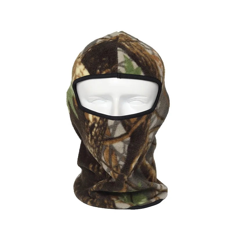 Прямая поставка теплая камуфляжная Теплая Флисовая Балаклава зимние