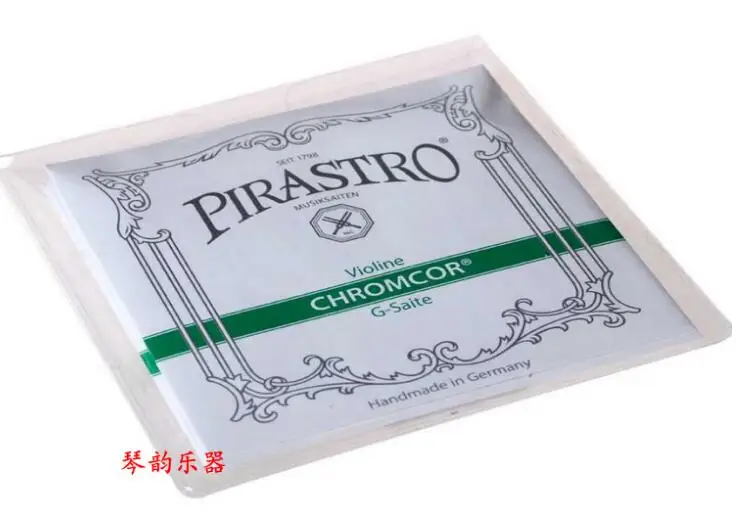 Немецкая зеленая полоска для скрипки PIRASTRO CHROCOR|Деревянные музыкальные