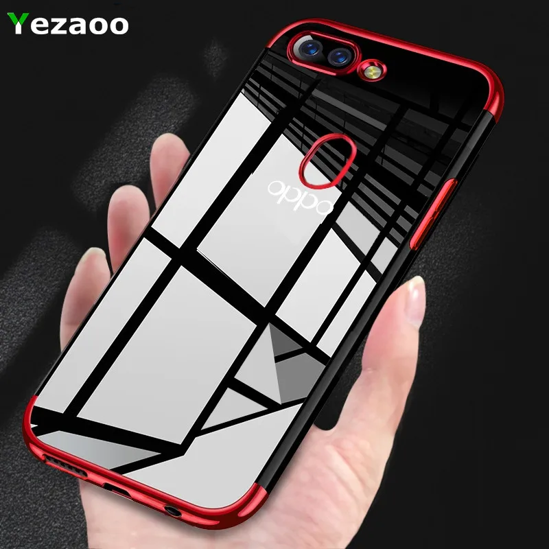 OPPO F7 Case Ultra thin Soft TPU Back Cover for F 7 Phone cases Coque oppo r15 cover pro dream version | Мобильные телефоны и