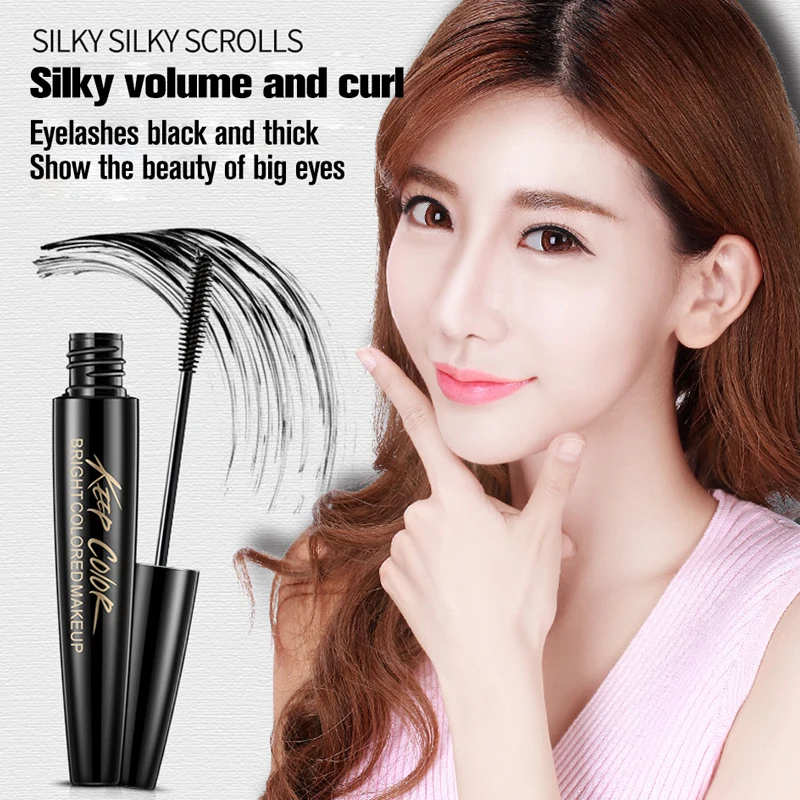 ROREC объемная оригинальная тушь для ресниц Углеродные черные ресницы расширение