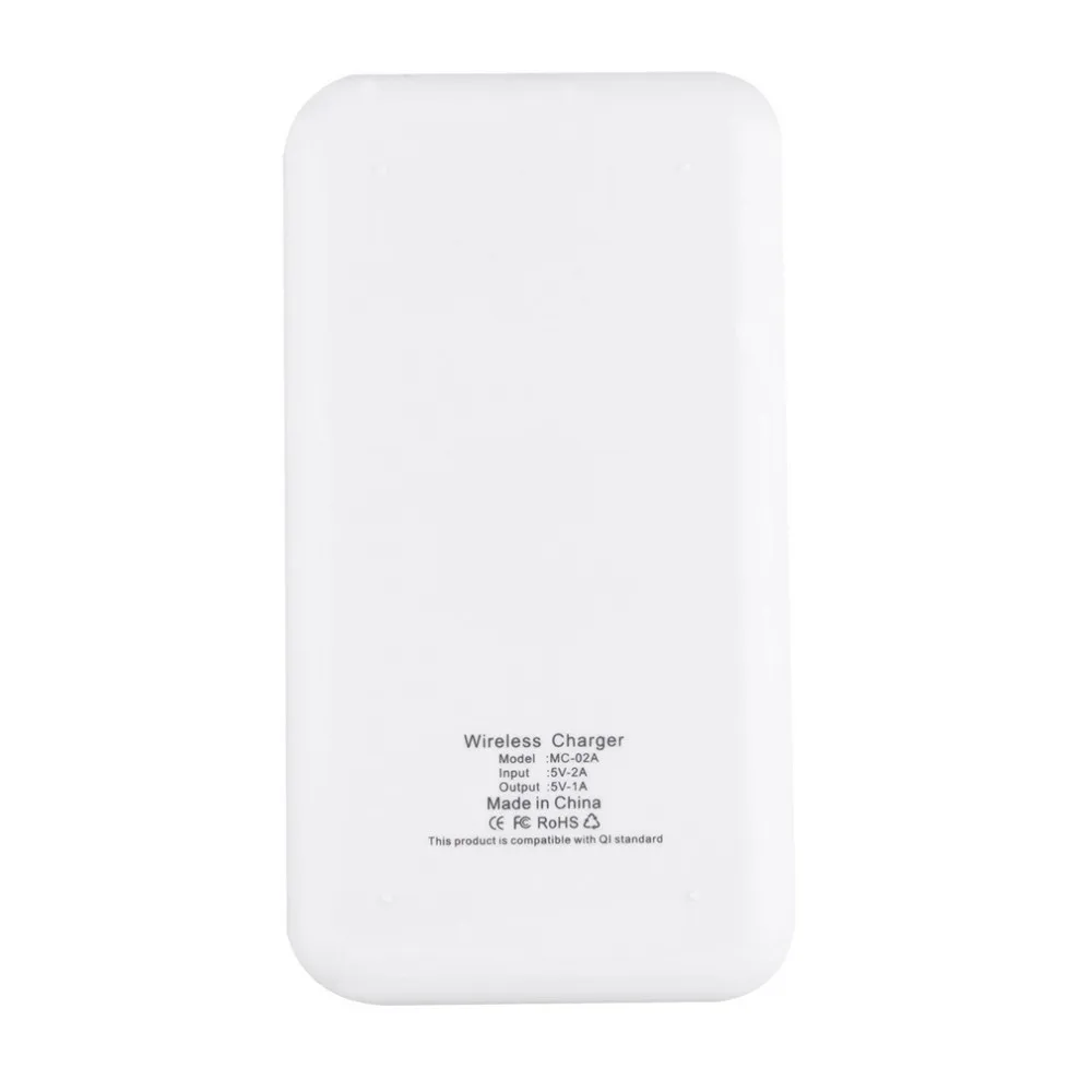 Oleeda белое Qi стандартное беспроводное зарядное устройство передатчик для iPhone Samsung