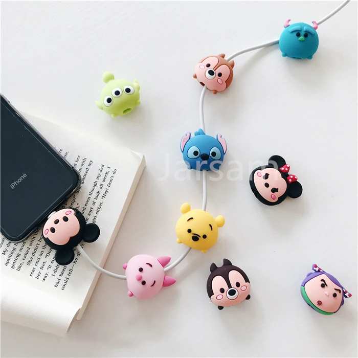 Мультяшный защитный кабель для передачи данных чехол iPhone зарядный 6S|Органайзеры