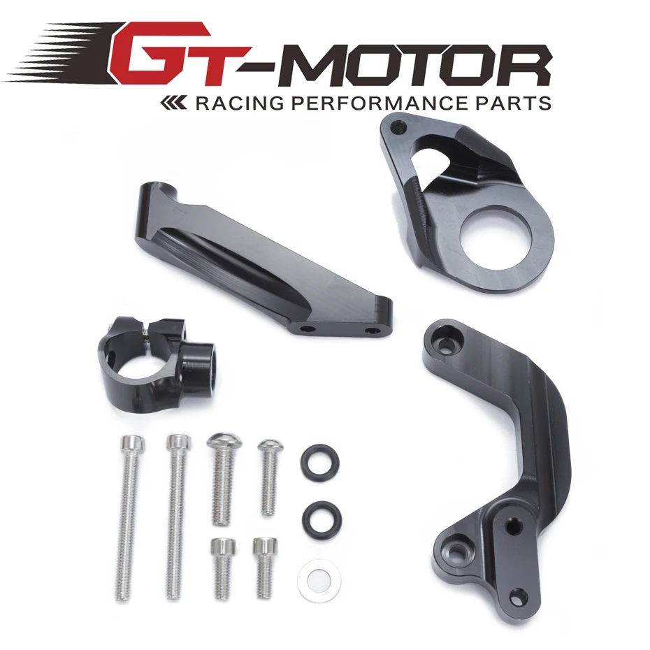 

Motorcycle Full set CNC Steering Damper Stabilizer Linear Bracket For SUZUKI GSXR1000 GSXR 1000 2011 2012 2013 2014 2015 16-2018