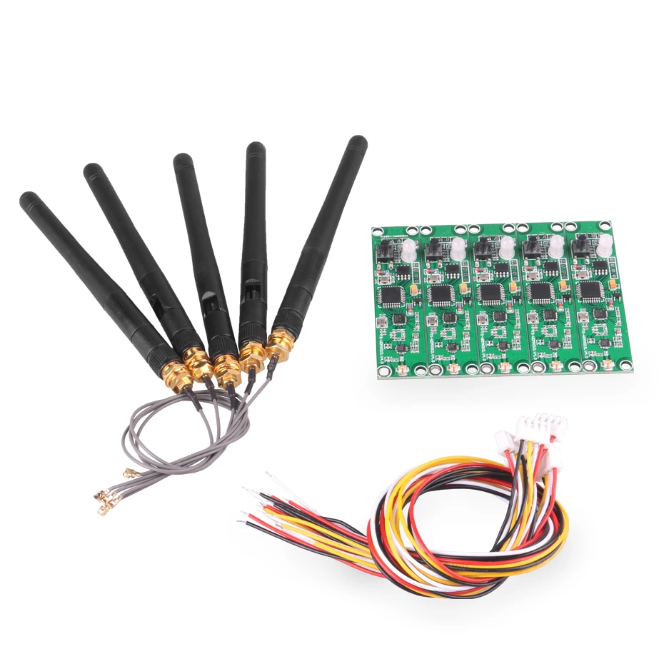 ALIEN 5 шт. 2,4G DMX 512 беспроводной контроллер PCB модуль 2 в 1 передатчик приемник для DMX сценический светильник встроенный беспроводной DIY
